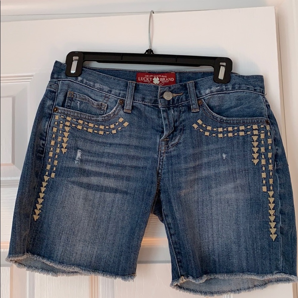 6” Lucky Brand Jean Shorts